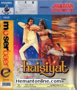 Haisiyat 1984 Jeetendra, Jaya Prada, Kader Khan, Shakti Kapoor, Pran, Rohini Hattangadi, Viju Khote, Raza Murad, Jaishri T.
