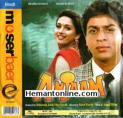 Anjaam 1994 Shahrukh Khan, Madhuri Dixit, Deepak Tijori, Kiran Kumar, Johny Lever, Beena, Jugnu, Tinu Anand, Birbal, Sudha Chandran, Kalpana Iyer, Himani Shivpuri, Baby