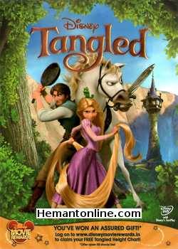 Tangled 2010 Voices by Mandy Moore, Zachary Levi, Donna Murphy, Ron Perlman, M. C. Gainey, Jeffrey Tambor, Brad Garrett, Paul F. Tompkins, Richard Kiel, Delaney Rose Stein, Nathan Greno, Byron Howard, Tim