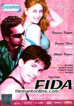 Fida 2004 Fardeen Khan, Shahid Kapoor, Kareena Kapoor, Kim Sharma, Akhilendra Mishra, Viju Khote, Dinesh Hingoo, Naresh Suri, Vivek Vaswani