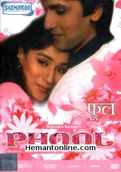 Phool 1993 Sunil Dutt, Rajendra Kumar, Madhuri Dixit, Kumar Gaurav, Maya Alagh, Shakti Kapoor