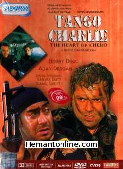 Tango Charlie 2005 Bobby Deol, Ajay Devgan, Introducing Kelly Dorji, Tanishaa, Nandana Sen, Sanjay Dutt, Sunil Shetty, Shahbaaz Khan, Tiku Talsania, Mukesh Tiwari