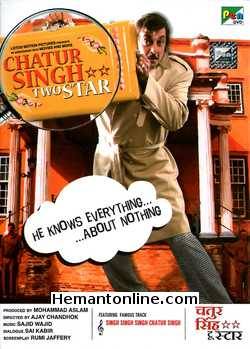 Chatur Singh Two Star 2011 Sanjay Dutt, Ameesha Patel, Suresh Menon, Anupam Kher, Satish Kaushik, Vishwajeet Pradhan, Murli Sharma, Gulshan Grover, Ganesh Yadav, Snehal Dhabi, Arun Varma,