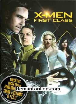 X Men First Class 2011 Hindi James McAvoy, Laurence Belcher, Michael Fassbender, Bill Milner, Kevin Bacon, Rose Byrne, Jennifer Lawrence, Beth Goddard, Morgan Lily, Oliver Platt, Alex Gonzalez,