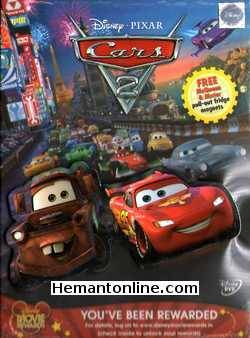 Cars 2 2011 Voices by Larry The Cable Guy, Owen Wilson, Michael Caine, Emily Mortimer, Eddie Izzard, John Turturro, Brent Musburger, Joe Mantegna