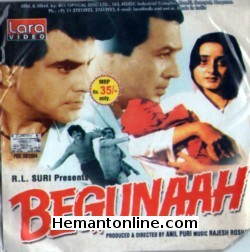 Begunaah 1991 Rajesh Khanna, Jeetendra, Farha, Ashok Kumar, Sadashiv Amrapurkar, Raza Murad, Vinod Nagpal, Kamaldeep, Chandrashekhar, Dinesh Hingoo, Jagdish Raj, Baby Guddu, Shubha Khote