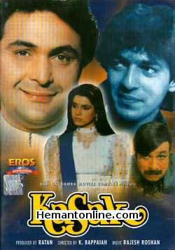 Kasak 1992 Rishi Kapoor, Neelam, Chunky Pandey, Kader Khan, Aruna Irani, Laxmikant Berde, Aparajita, Asrani, Jack Gaud, Satyen Kappu