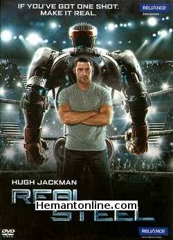 Real Steel 2011 Hindi Hugh Jackman, Dakota Goyo, Evangeline Lilly, Anthony Mackie, Kevin Durand, Hope Davis, James Rebhorn, Karl Yune, Olga Fonda, John Gatins, Sophie Levy,