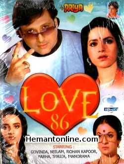 Love 86 1986 Tanuja, Govinda, Neelam, Rohan Kapoor, Farha, Manorama, Shafi Inamdar, Satish Shah, Ravi Vaswani, Johnny Lever, Asrani, Birbal, Guddi Maruti