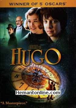 Hugo 2011 Ben Kingsley, Sacha Baron Cohen, Asa Butterfield, Chloe Grace Moretz, Ray Winstone, Emily Mortimer, Christopher Lee, Helen McCrory, Michael Stuhlbarg, Richard Griffiths, Kevin  Eldon, Jude Law, Frances de la