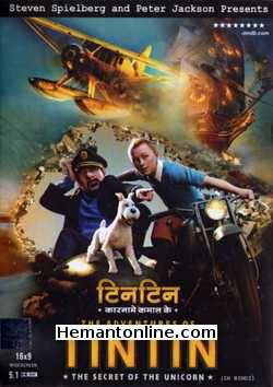 The Adventures of Tintin The Secret of The Unicorn 2011 Hindi Animated Movie