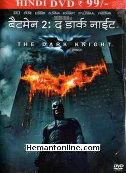 Batman 2 The Dark Knight 2008 Hindi Christian Bale, Heath Ledger, Aaron Eckhart, Michael Caine, Gary Oldman, Maggie Gyllenhaal, Morgan Freeman, Ron Dean, Monique Gabriela Curnen, Cillian Murphy, Nestor Carbonell, Eric Roberts, Ritchie Coster, Anthony Michael Hall