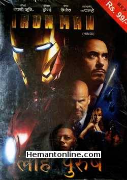 Iron Man 2008 Hindi Robert Downey Jr, Terrence Howard, Jeff Bridges, Gwyneth Paltrow, Leslie Bibb, Shaun Toub, Faran Tahir, Clark Gregg, Bill Smitrovich, Sayed Badreya, Jon Favreau, Peter Billingsley, Tim Guinee