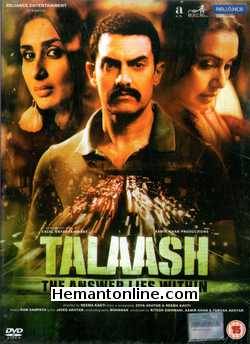 Talaash 2012 Aamir Khan, Kareena kapoor, Rani Mukherji, Nawazuddin Siddiqui, Raj Kumar Yadav, Shernaz Patel, Aditi Vasudev