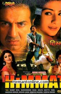 Himmat 1996 Sunny Deol, Naseeruddin Shah, Shilpa Shetty, Tabu, Sudesh berry, Gulshan Grover, Kira Kumar, Mohan Joshi