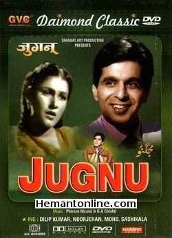 Jugnu 1947 Dilip Kumar, Noor Jehan, Ghulam Mohammed, Shashikala