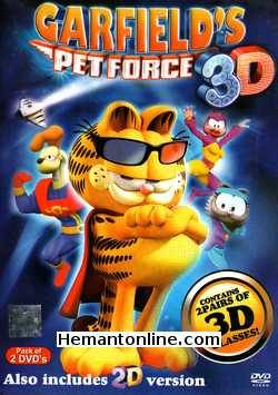 Garfield's Pet Force 3D 2009 Voice of Frank Walker as Garfield The Cat