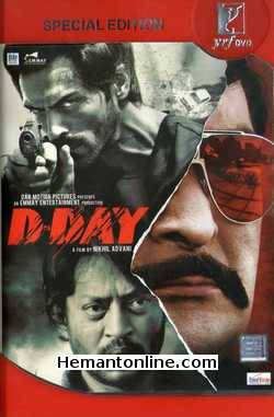 D Day 2013 Rishi Kapoor, Arjun Rampal, Irefan Khan, Huma Qureshi, Shruti K.Haasan, Imran Hasnee, Aakash Dahiya, Ashwin Dhar, Chandan Roy Sanya, Nasser, K. K.