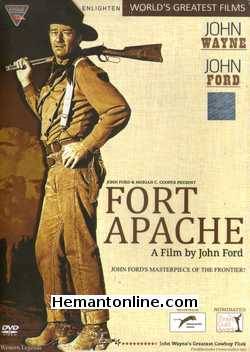 Fort Apache 1948 John Wayne, Henry Fonda, Shirley Temple, Pedro Armendariz, Ward Bond, George O'Brien, Victor McLaglen, Anna Lee, Irene Rich, Dick Foran, Guy Kibbee, Grant Withers