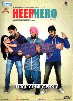 Heer And Hero 2013 Manissha Lamba, Araya Babbar, Gurpreet Ghuggi, Preet Bhullar, Mukul Dev, Manoj Pahwa, Yograj Singh