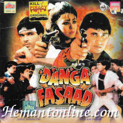 Danga Fasaad 1990 Ishrat Ali, Karishma, Amjad Khan, Jeet Upendra, Aamit Khan, Sania