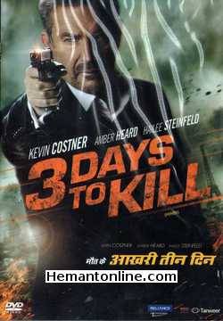 Maut Ke Aakhiri 3 Din - 3 Days To Kill 2014 Hindi Kevin Costner, Amber Heard, Hailee Steinfeld, Connie Nielsen, Tomas Lemarquis, Richard Sammel, Marc Anderoni, Bruno Ricci, Jonas Bloquet, Eriq Ebouaney, Joakhim Sigue, Alison Valence, Big John