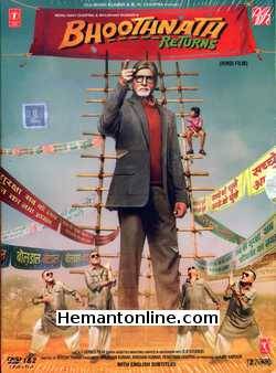 Bhoothnath Returns 2014 Amitabh Bachchan, Boman Irani, Parth Bhalerao, Sanjay Mishra, Usha Nadkarni, Usha Jadhav, Anant Jog, Shankar Sachdev, Vijay Maurya, Subrat Dutta, Mukesh Bhatt,