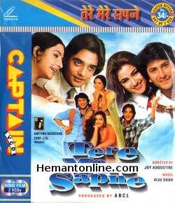 Tere Mere Sapne 1996 Chandrachur Singh, Arshad Warsi, Simran, Priya Gill, A. K. Hangal, Pran, Sulbha Arya, Yunus Parvez