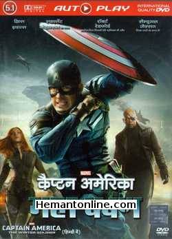 Captain America - The Winter Soldier 2014 Hindi Chris Evans, Samuel L. Jackson, Scarlett Johansson, Robert Redford, Sebastian Stan, Anthony Mackie, Cobie Smulders, Frank Grillo, Maximiliano Hernandez, Emily VanCamp, Hayley Atwell, Toby Jones, Stan Lee, Callan Mulvey, Jenny