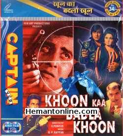 Khoon Ka Badla Khoon 1978 Vinod Khanna, Mahendra Sandhu, Asha Sachdev, Bindu, Agha, Iftekhar, Bhagwan, Maruti, Purnima, Padma Khanna, Ajit