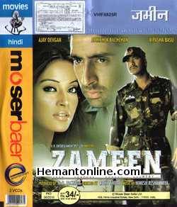 Zameen 2003 Ajay Devgan, Abhishek Bachchan, Bipasha Basu, Mukesh Tiwari, Mohan Joshi, Amrita Arora, Pankaj Dheer, Kamal Chopra, Eijaz Khan