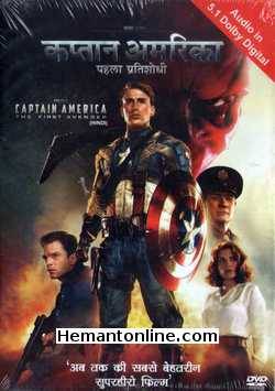 Captain America - The First Avenger 2011 Hindi Chris Evans, Hayley Stwell, Sebastian Stan, Tommy Lee Jones, Hugo Weaving, Dominic Cooper, Richard Armitage, Stanley Tucci, Samuel L. Jackson, Toby Jones,