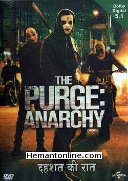 The Purge - Anarchy 2014 Hindi Frank Grillo, Carmen Ejogo, Zach Gilford, Kiele Sanchez, Zoe Soul, Justina Machado, John Beasley, Jack Conley, Noel Gugliemi, Castulo Guerra, Michael Kenneth Williams, Edwin Hodge, Keith Stanfield, Roberta Valderrama, Niko