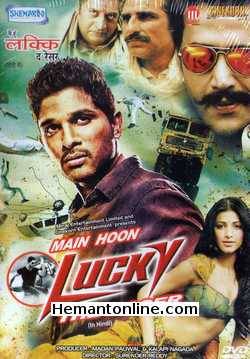 Main Hoon Lucky The Racer - Race Gurram 2014 Hindi Allu Arjun, Shyam, Shruti Haasan, Saloni, Posani Murali Krishna, Ravi Kishan, Mukesh Rishi, Prakash Raj