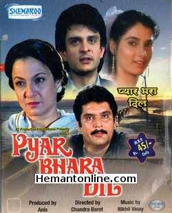 Pyar Bhara Dil 1991 Tanuja, Alok Nath, Reema Lagoo, Raza Murad, Rakesh Bedi, Dinesh Hingoo, Neela