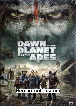 Dawn of The Planet of The Apes 2014 Hindi Andy Serkis, Jason Clarke, Gary Oldman, Keri Russell, Toby Kebbell, Kodi Smit-McPhee, Kirk Acevedo, Nick Thurston, Terry Notary, Karin Konoval, Judy Greer,