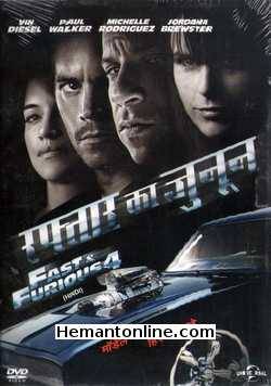 Fast and Furious 4 2009 Hindi Vin Diesel, Paul Walker, Jordana Brewster, Michelle Rodriguez, John ortiz, Laz Alonso, Gal Gadot, Jack Conley, Shea Whigham, Liza Lapira, Sung Kang, Tego Calderon, Don Omar, Mirtha Michelle, Greg Cipes