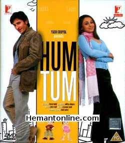 Hum Tum 2004 Saif Ali Khan, Rani Mukerji, Kirron Kher, Rati Agnihotri, Rishi Kapoor