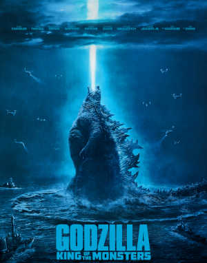 Godzilla: King of The Monsters 2019 Kyle Chandler, Vera Farmiga, Millie Bobby Brown, Ken Watanabe, Bradley Whitford, Ziyi Zhang, Sally Hawkins, Thomas Middleditch, Charles Dance, Aisha Hinds, David