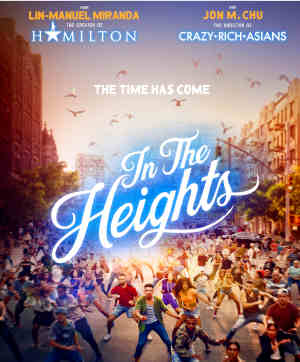 In The Heights 2021 Anthony Ramos, Leslie Grace, Melissa Barrera, Corey Hawkins, Jimmy Smits, Olga Merediz, Gregory Diaz IV, Stephanie Beatriz, Daphne Rubin Vega, Dascha Polanco, Lin Manuel Miranda, Noah Catala, Mateo Gomez, Patrick