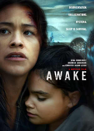 Awake 2021 Gina Rodriguez, Lucius Hoyos, Ariana Greenbalt, Jennifer Jason Leigh, Shamier Anderson, Finn Jones, Gil Bellows, Frances Fisher, Sergio Di Zio, Brigitte Robinson,