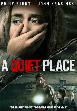 A Quiet Place 2018 Emily Blunt, John Krasinski, Noah Jupe, Millicent Simmonds, Cade Woodward, Leon Russom