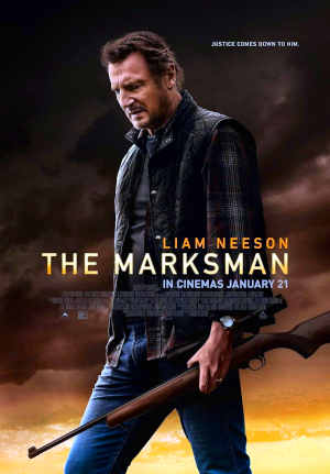 The Marksman 2021 Liam Neeson, Jacob Perez, Teresa Ruiz, Sean A. Rosales, Alfredo Quiroz, Jose Vasquez, Katheryn Winnick, Antonio Leyba, Juan Pablo Raba, Dylan Kenin, Luce Rains, Ann Barrett Richards, Yediel Quiles, Christian