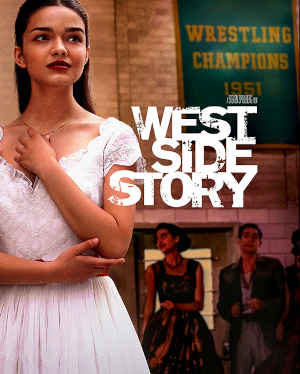 West Side Story 2021 Ansel Elgort, Rachel Zegler, Ariana DeBose, David Alvarez, Mike Faist, Rita Moreno, Corey Stoll, Brian d’Arcy James, Josh Andres Rivera, David Aviles Morales, Iris Menas, Sebastian Serra, Carlos E. Gonzalez,