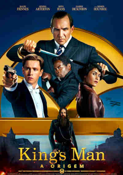 The King’s Man 2021 Ralph Fiennes, Djimon Hounsou, Matthew Goode, Alexandra Maria Lara, Alexander Shaw, Harris Dickinson, Charles Dance, Bevan Viljoen, Gemma Arterton, Oliver Richters, Valerie