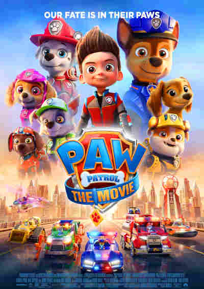 PAW Patrol: The Movie 2021 Voices by, Tyler Perry, Ron Pardo, Will Brisbin, Keegan Hedley, Kingsley Marshall, Iain Armitage, Shayle Simons, Callum Shoniker, Lilly Bartlam, Paul Braunstein, Kim Roberts, Monique Alvarez, Marsai Martin, Jimmy Kennel,