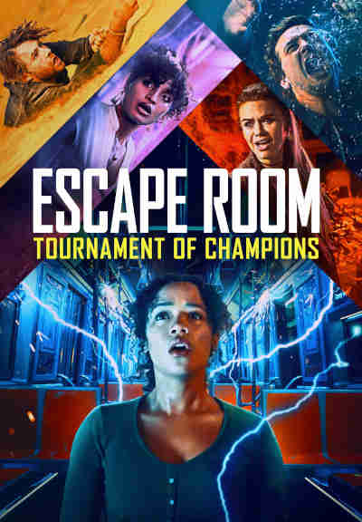 Escape Room: Tournament of Champions 2021 Taylor Russell, Logan Miller, Thomas Cocquerel, Deborah Ann Woll, Holland Roden, Carlito Olivero, Indya Moore, Lucy Newman Williams, Jay Ellis, Tyler Labine, Nik Dodani, Isabelle Fuhrman, Yorick van Wageningen