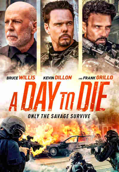 A Day To Die 2022 Bruce Willis, Frank Grillo, Gianni Capaldi, Kevin Dillon, Johnny Messner, Leon, Brooke Butler, Vernon Davis, Aspen Kennedy Wilson, Alexander Kane, Curtis Nichouls, Cheryl Prater, Mohamed Karim, Devon Harbin, Cami Roebuck,