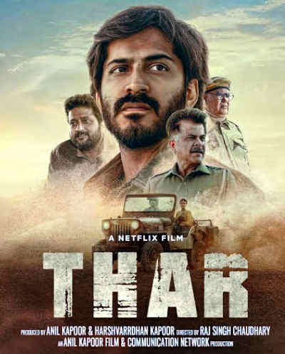 Thar 2022 Anil Kapoor, Harshvardhan Kapoor, Fatima Sana Shaikh, Akshay Oberoi, Jitendra Joshi, Satish Kaushik, Mukti Mohan, Manadana Karimi, Rahul Singh, Sanjay Bishnoi, Nivedita