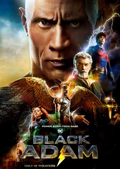 Black Adam 2022 Dwayne Johnson, Aldis Hodge, Pierce Brosnan, Sarah Shahi, Noah Centineo, Quintessa Swindell, Bodhi Sabongui, James Cusati Moyer, Benjamin Patterson, Marwan Kenzari, Mohammed Amer, Jalon Christian, Odelya Halevi, Henry Winkler, Jennifer